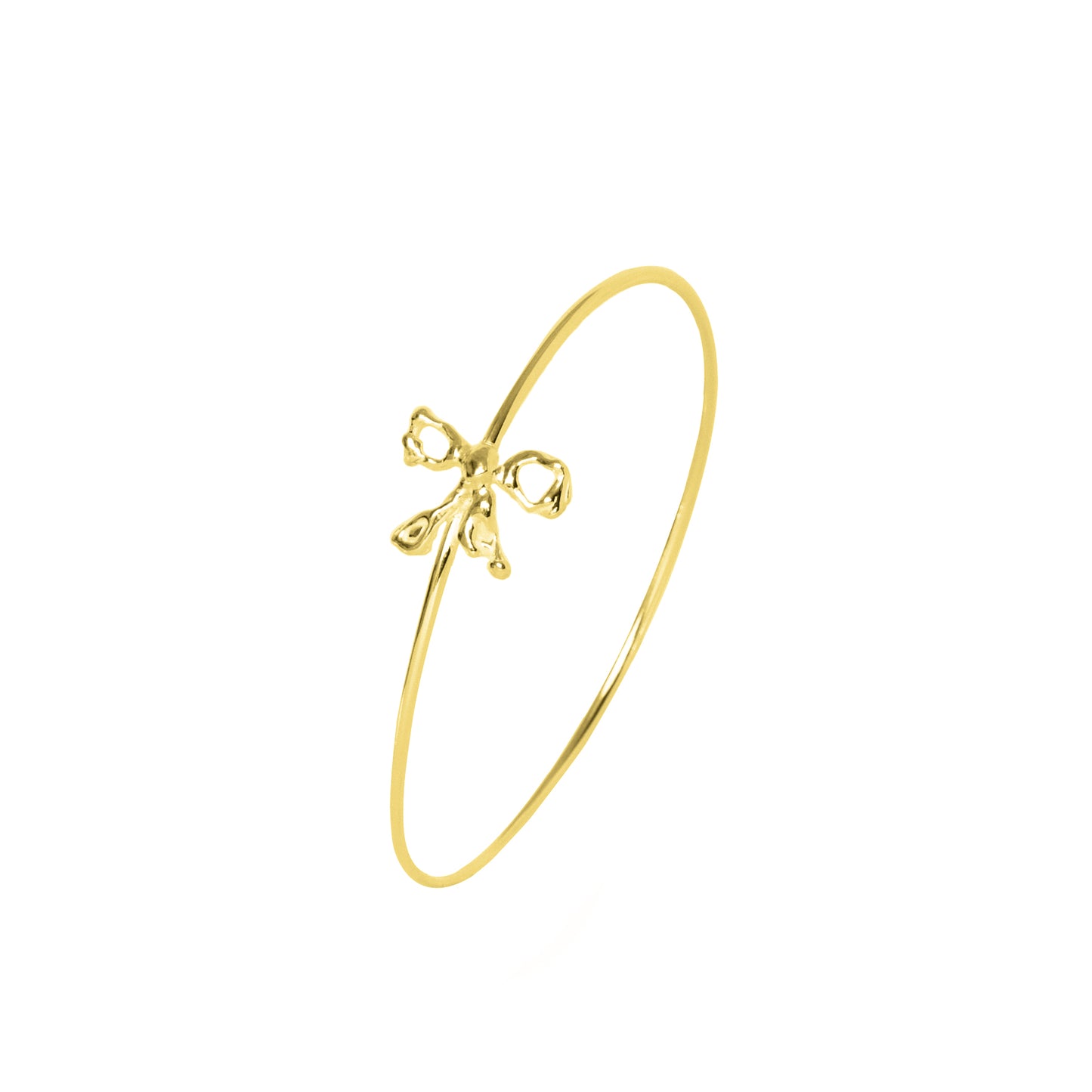 LIQUIFIED BOW Bangle