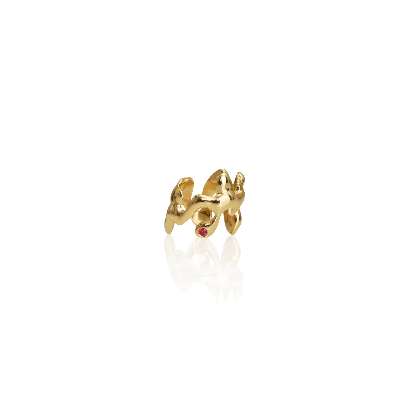 LAVA N°01 Ring with gemstones