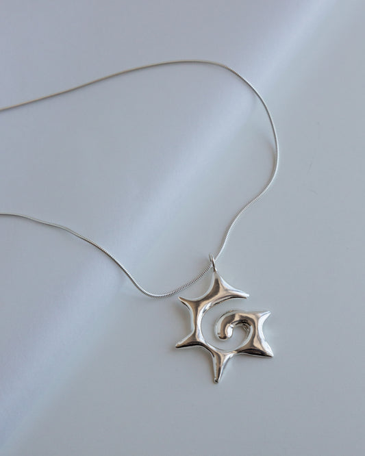 SPIKY SPIRAL Necklace