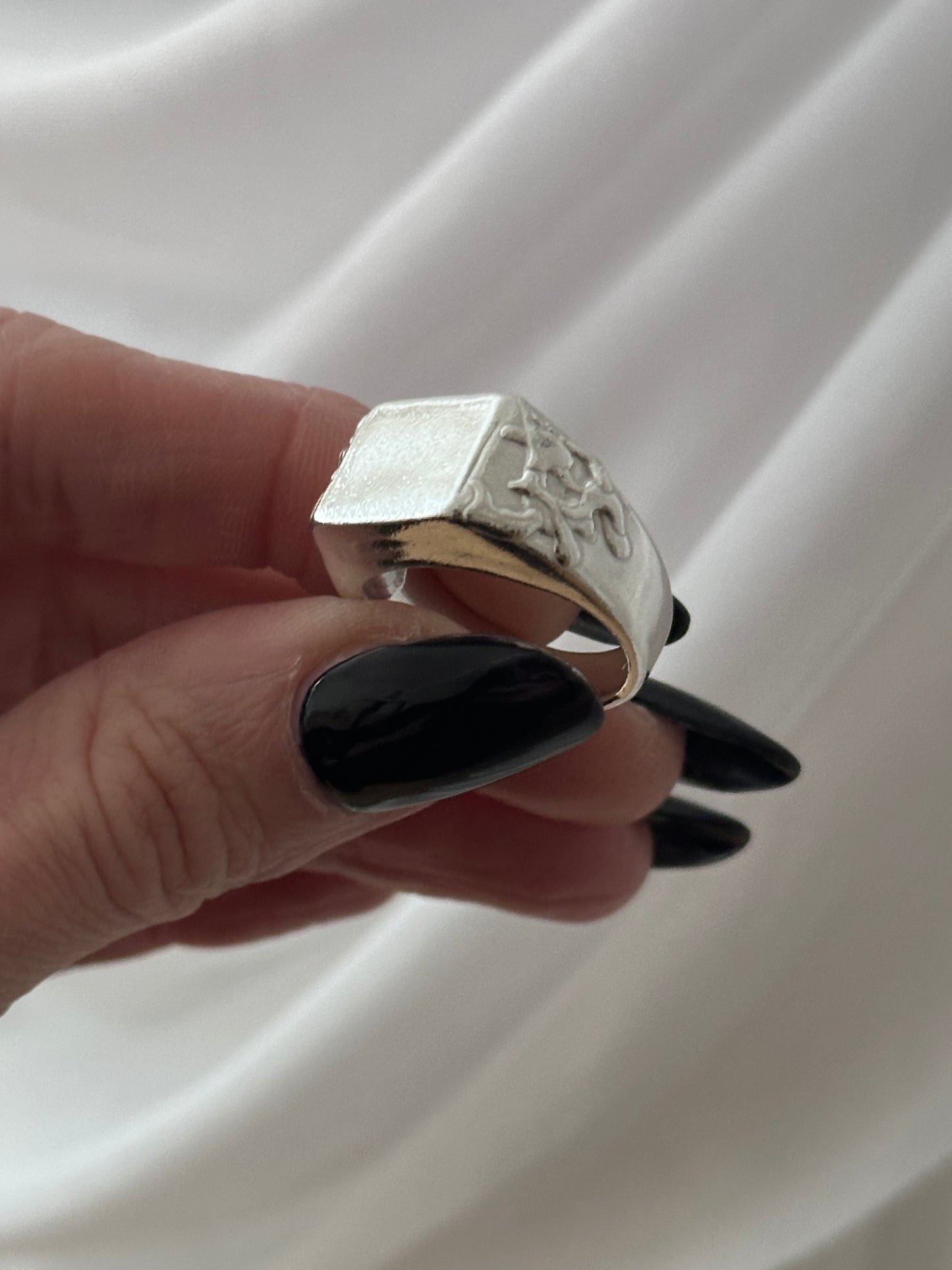 LAVA SIGNET ring