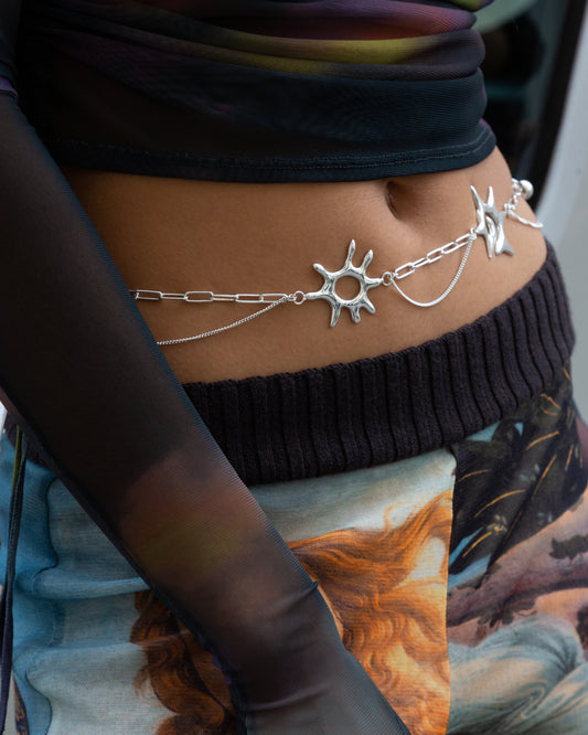 SUN SPIRAL Belly Chain