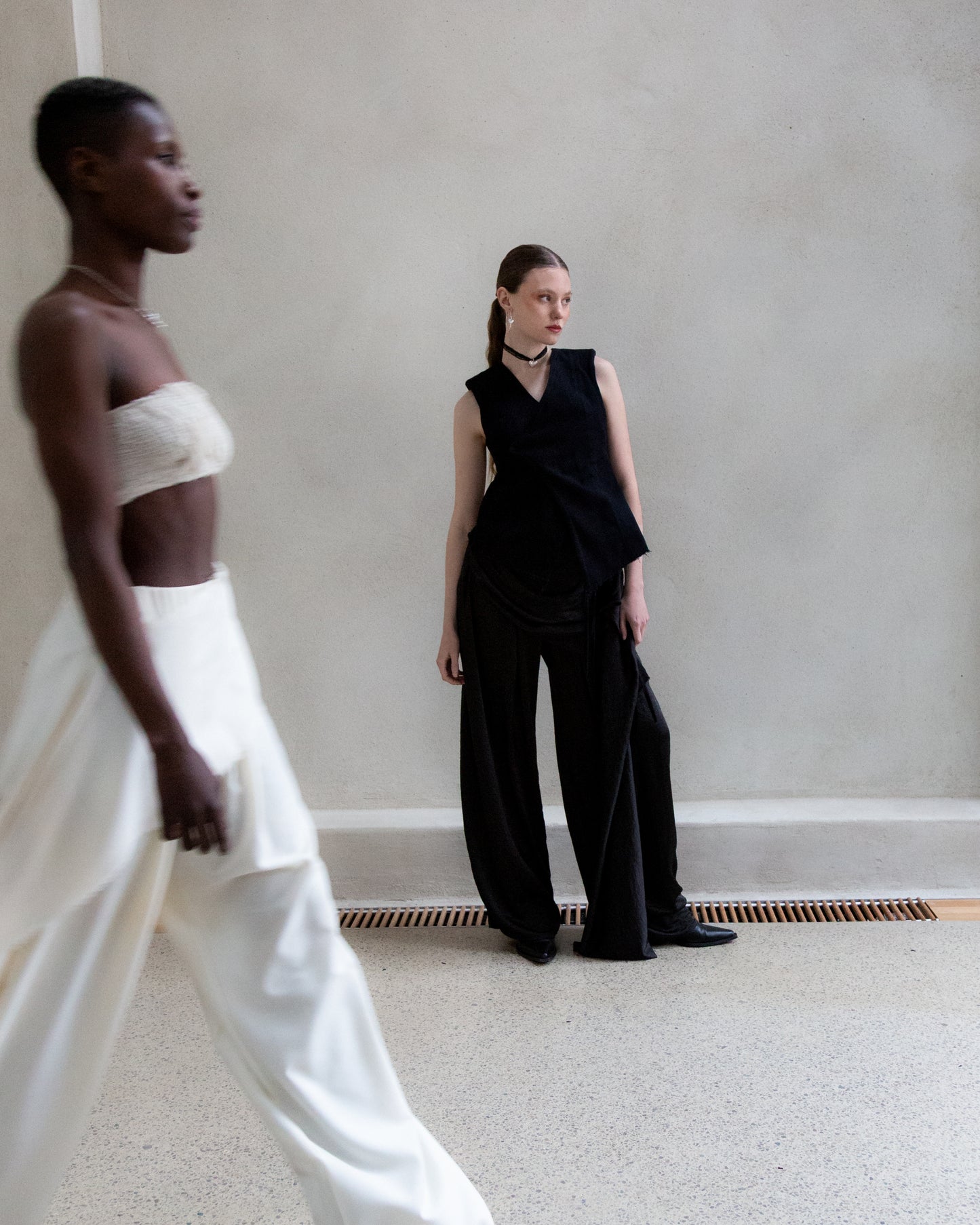 Puffy Lace Heart Necklace