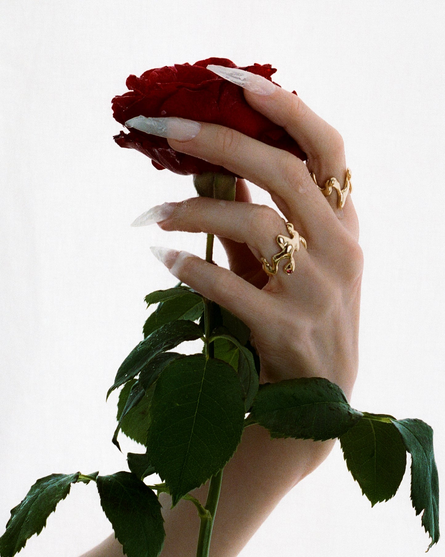 LAVA N°01 Ring with gemstones