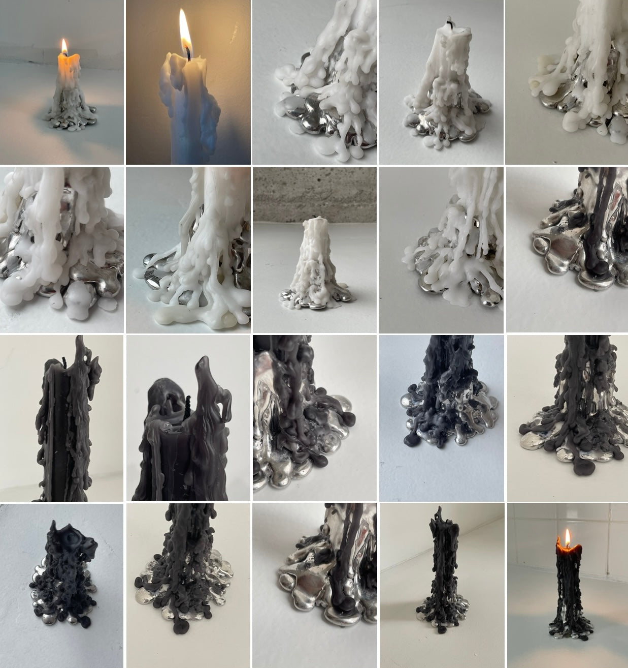 DRIPPY LAVA Candleholder