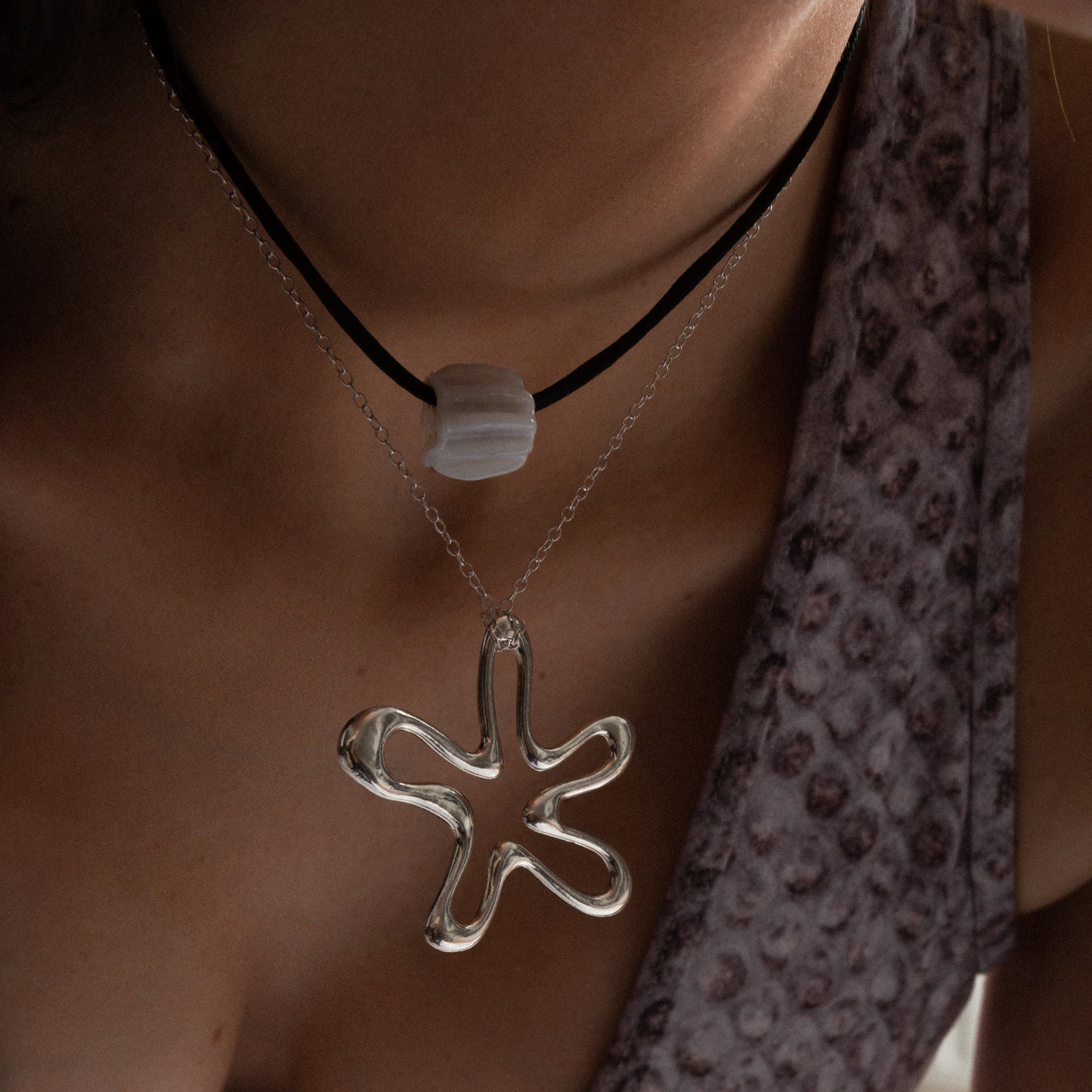 COSMIC FLOWER N°3 Necklace