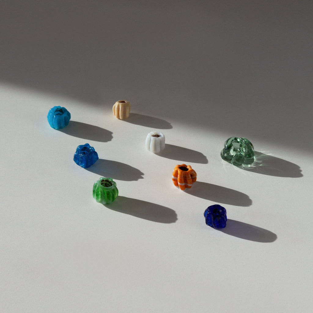 COSMIC JELLY GLASS BEAD NECKLACE