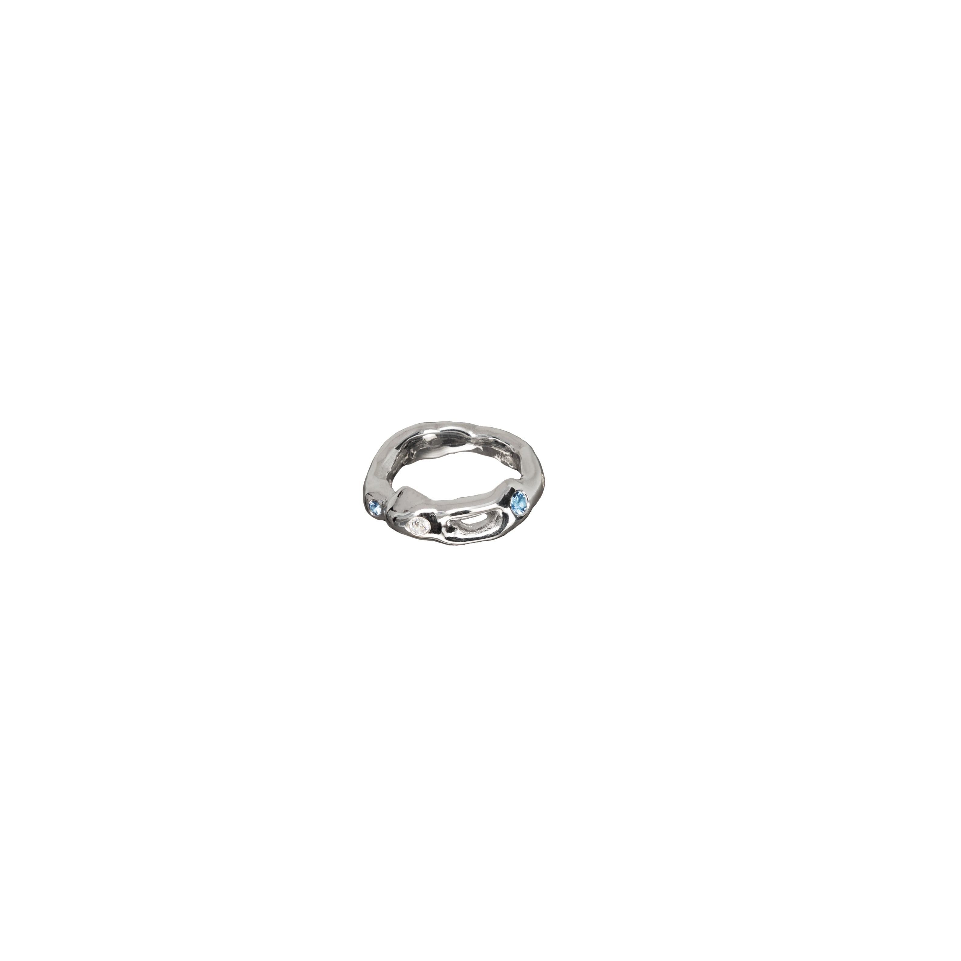 LAVA N°02 Ring with gemstones