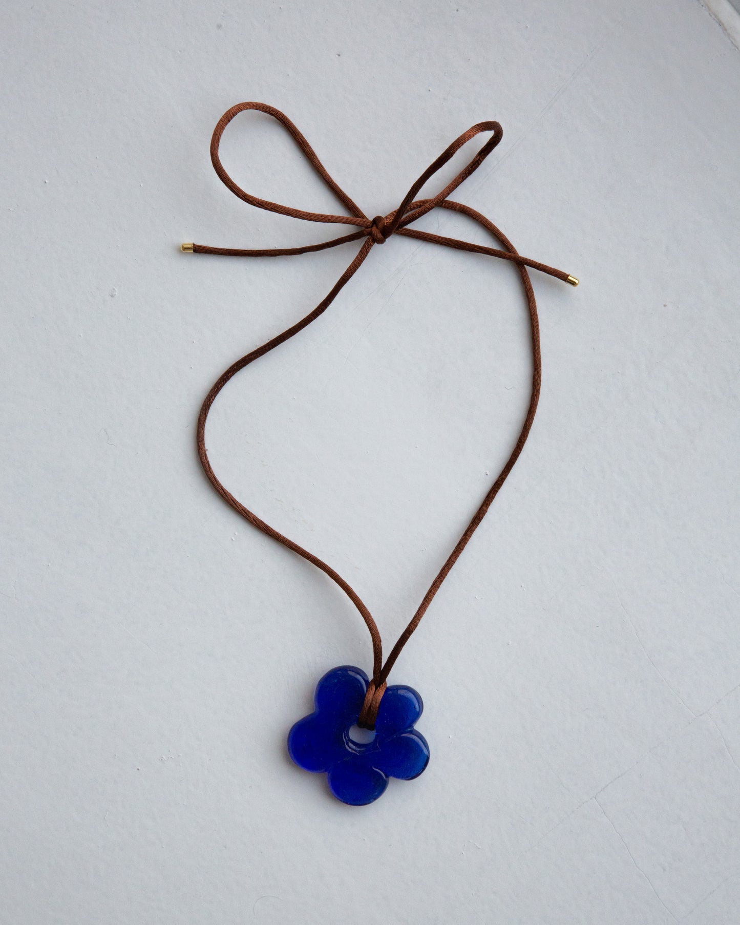 COSMIC LARGE GLASS FLOWER Necklace