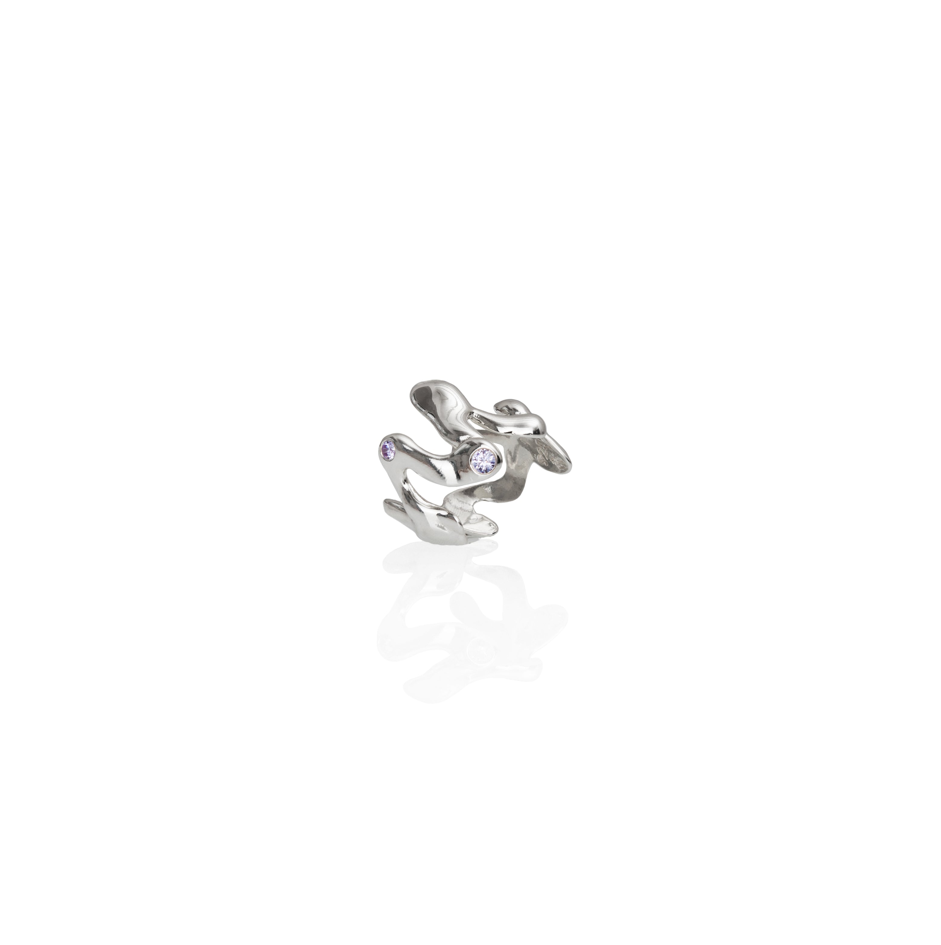 LAVA N°01 Ring with gemstones