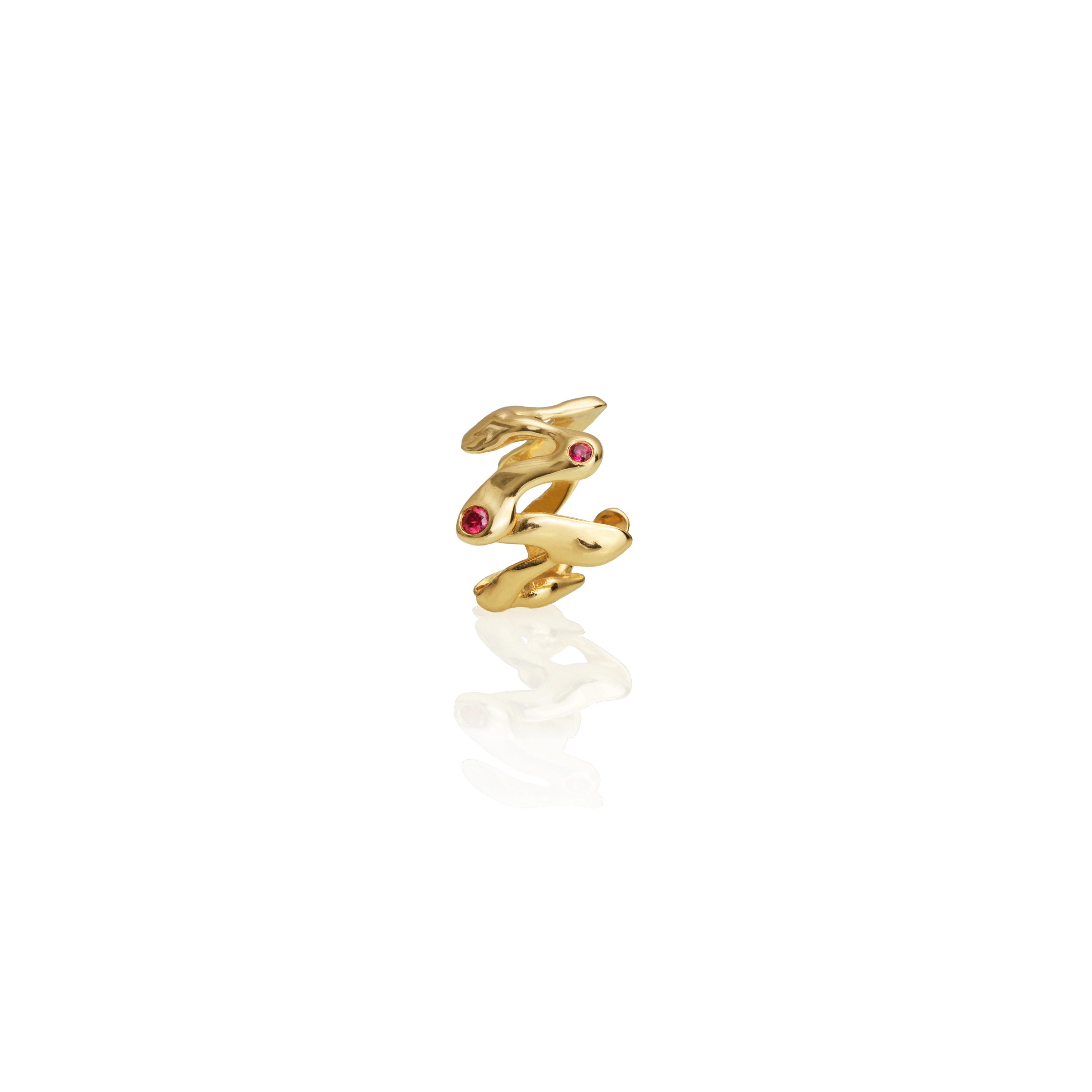 LAVA N°01 Ring with gemstones