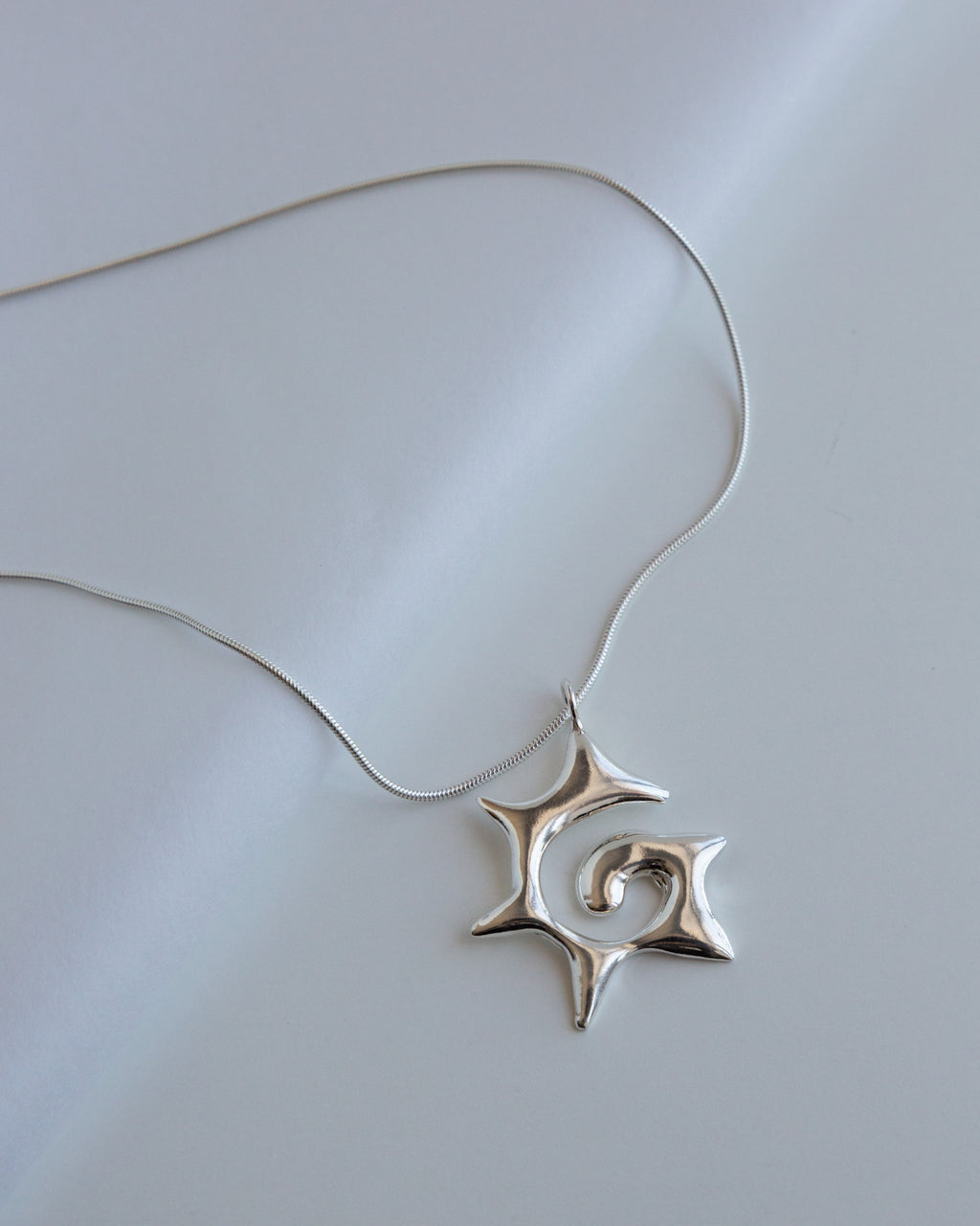 SPIKY SPIRAL Necklace