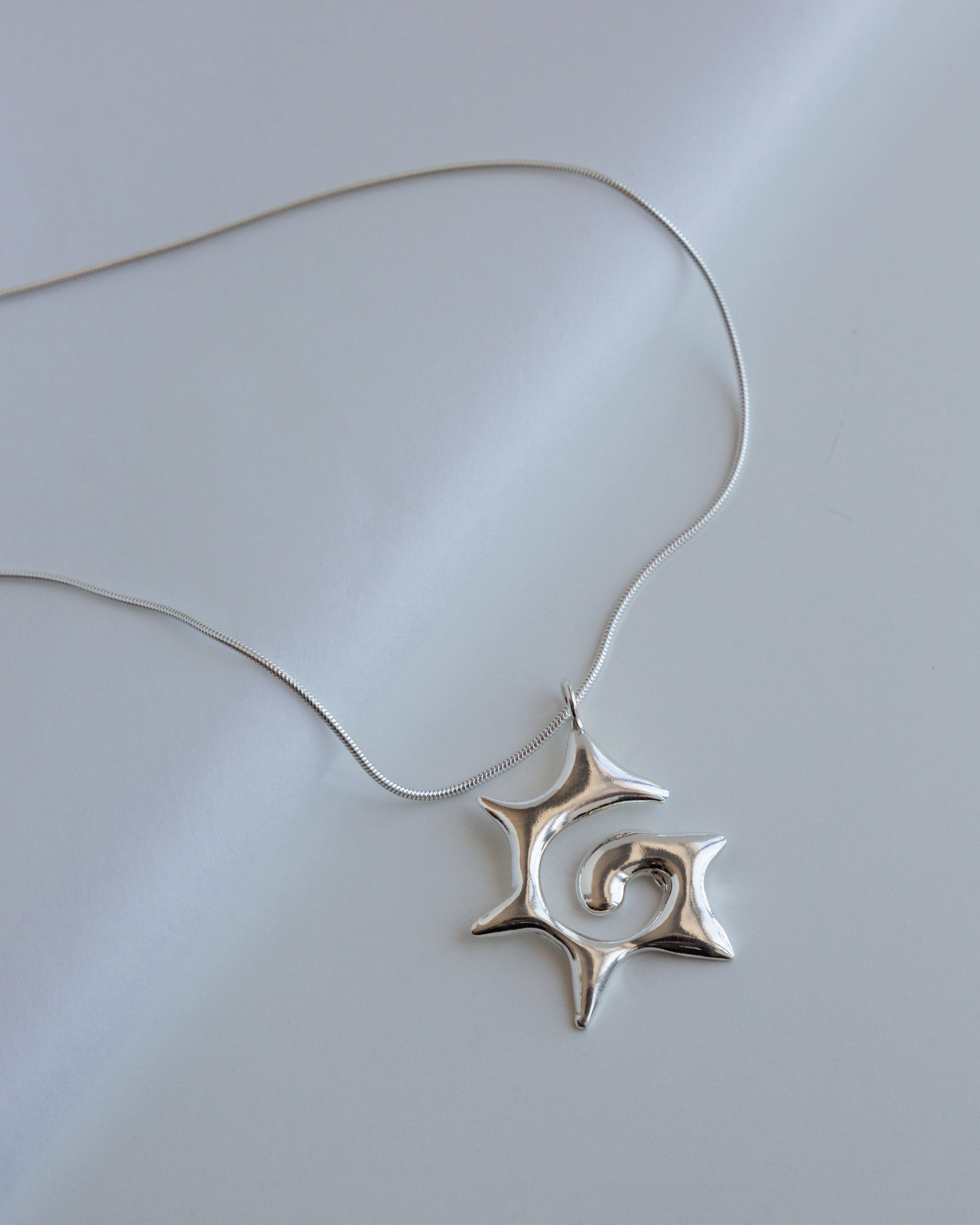 SPIKY SPIRAL Necklace