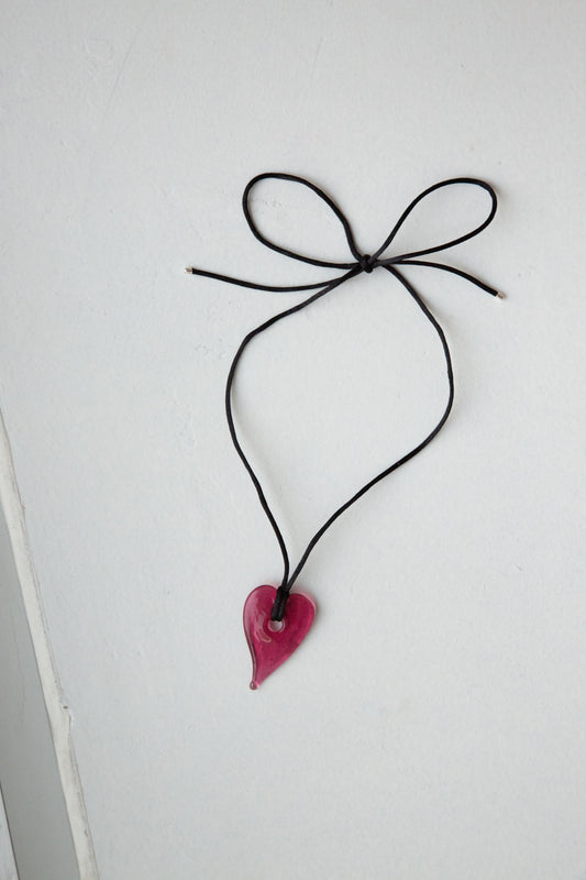 Pink <3 Necklace