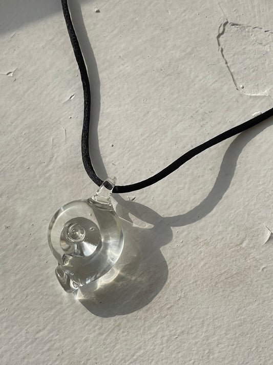 Glass Shell Necklace